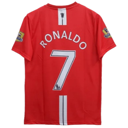 Ronaldo Manchester United Domicile 07/08