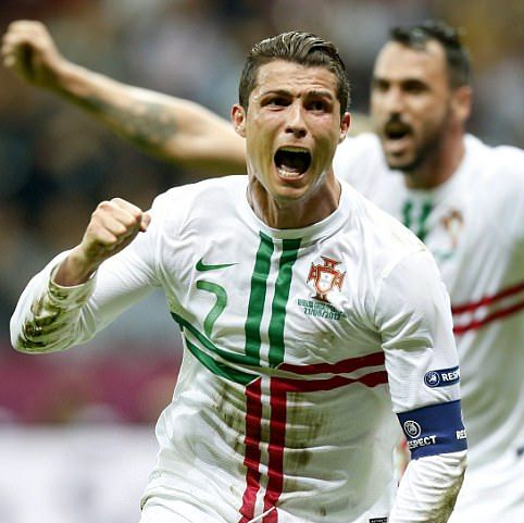 Ronaldo Portugal Euro 2012