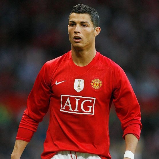 Ronaldo Manchester United Domicile 07/08