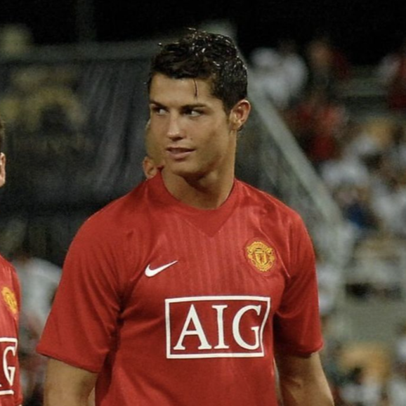 Ronaldo Manchester United Domicile 07/08