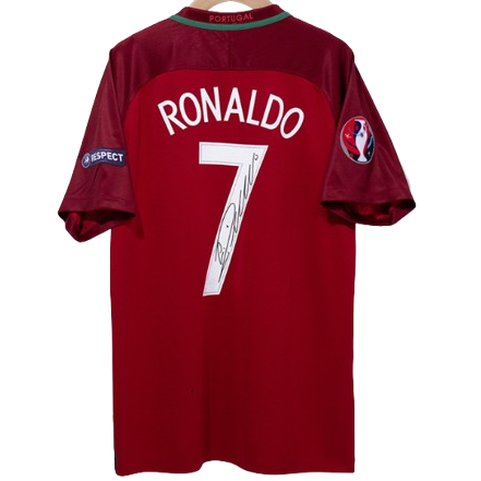 Ronaldo Portugal Euro 2016 Signature Imprimée