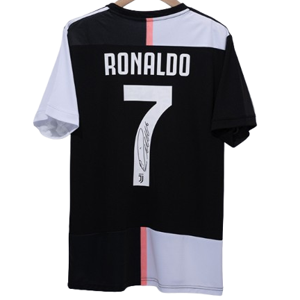 Ronaldo Juventus Domicile 18/19 Signature Imprimée