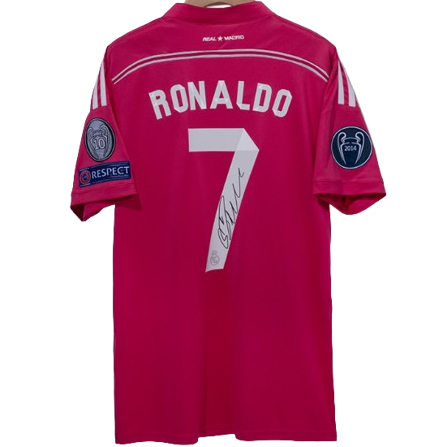 Ronaldo Real Madrid Third 14/15 Signature Imprimée