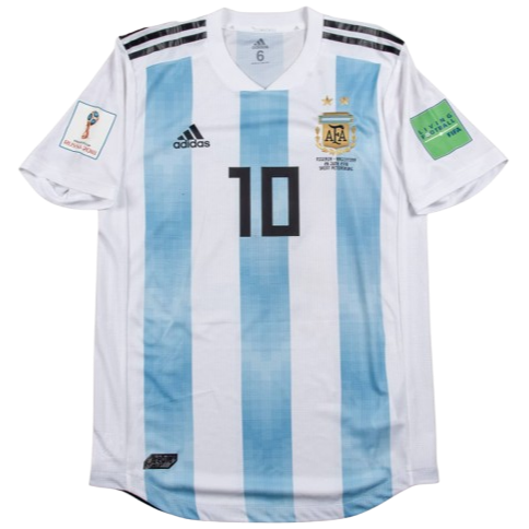 MESSI ARGENTINE DOMICILE COUPE DU MONDE 2018