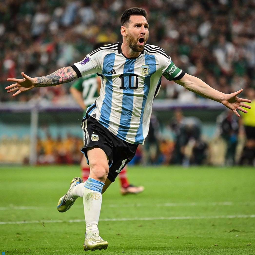 MESSI ARGENTINE DOMICILE COUPE DU MONDE 2022