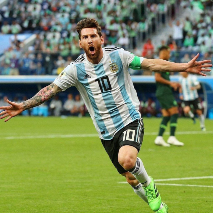 MESSI ARGENTINE DOMICILE COUPE DU MONDE 2018