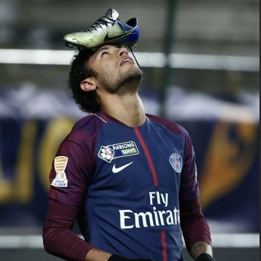 NEYMAR PSG DOMICILE 17/18