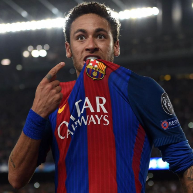 NEYMAR BARCELONE DOMICILE 16/17